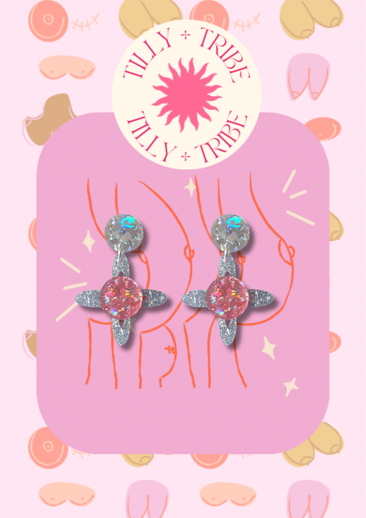 Sparkly star drops