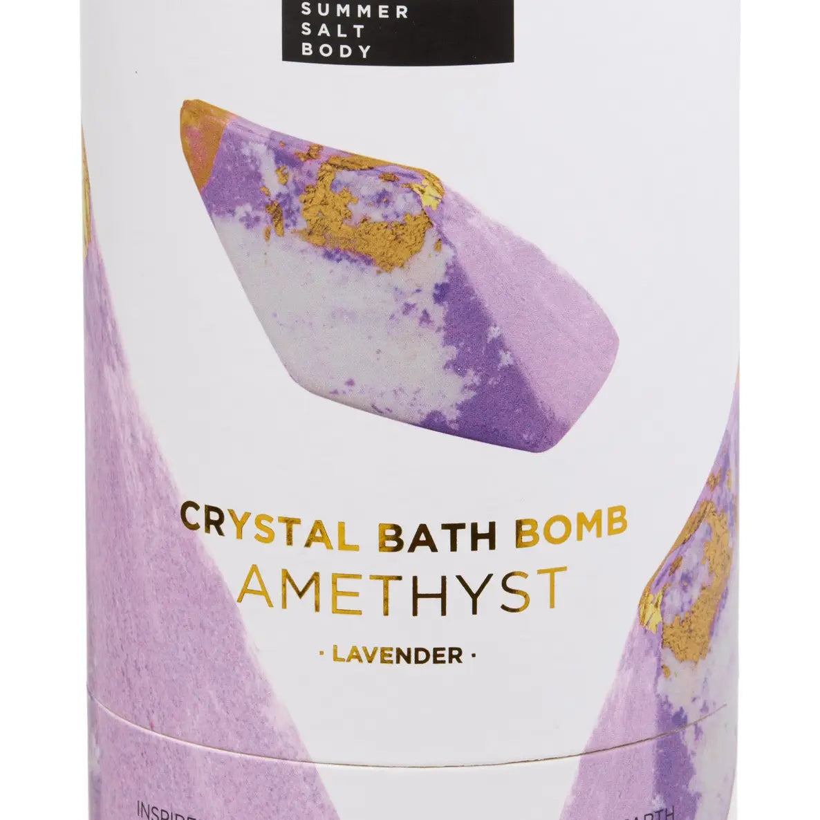 Crystal Bath Bomb - Amethyst - Lavender