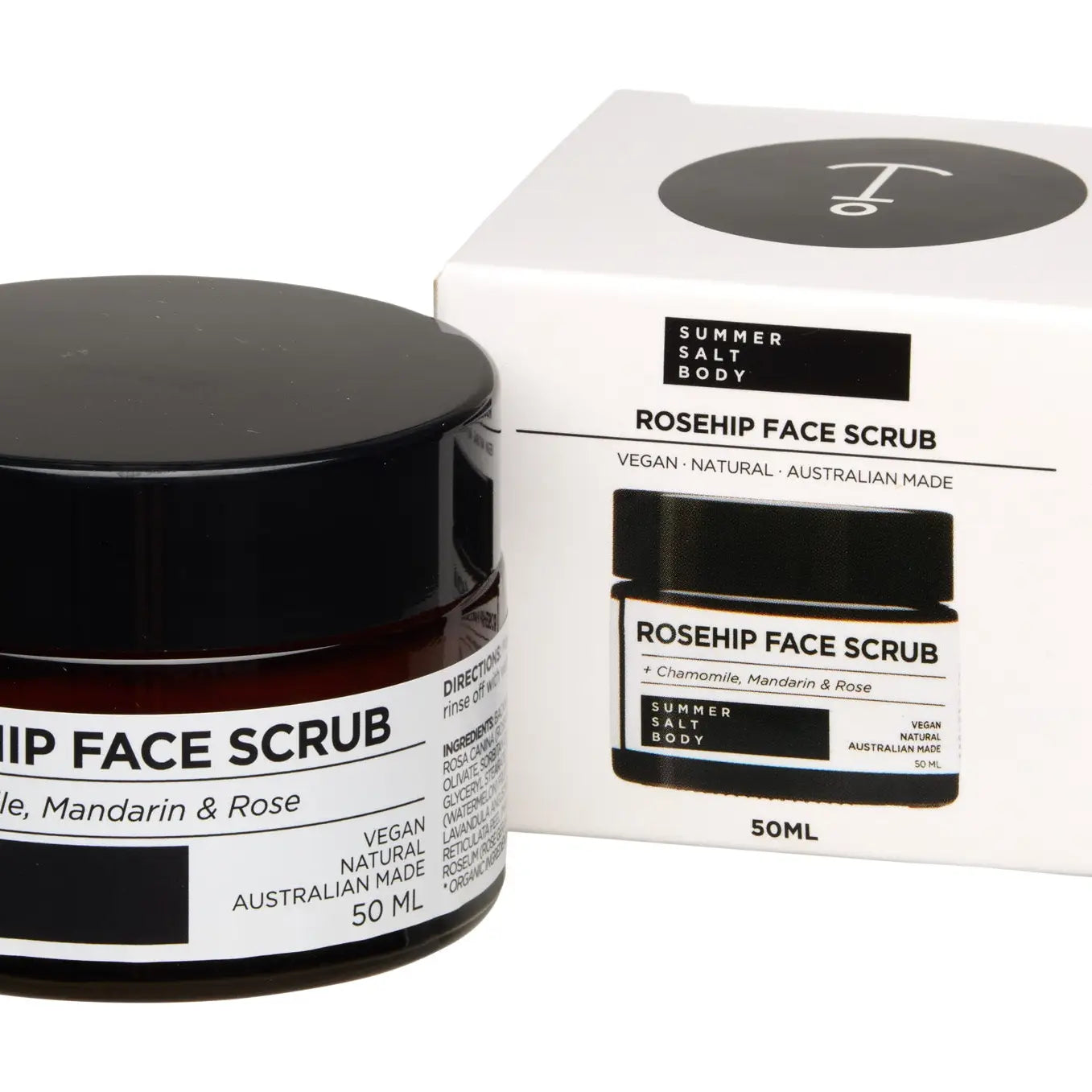 Summer Salt Body - Rosehip Face Scrub 50ml