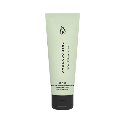 Avocado Zinc - Spf 50 Natural Physical Sunscreen