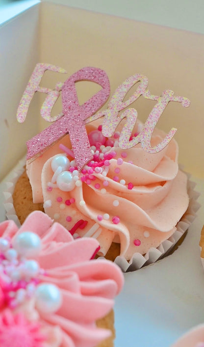 PINK UP GRIFFITH cupcakes 4 PACK *PREORDER* VANILLA FLAVOUR
