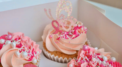 PINK UP GRIFFITH cupcakes 4 PACK *PREORDER* VANILLA FLAVOUR