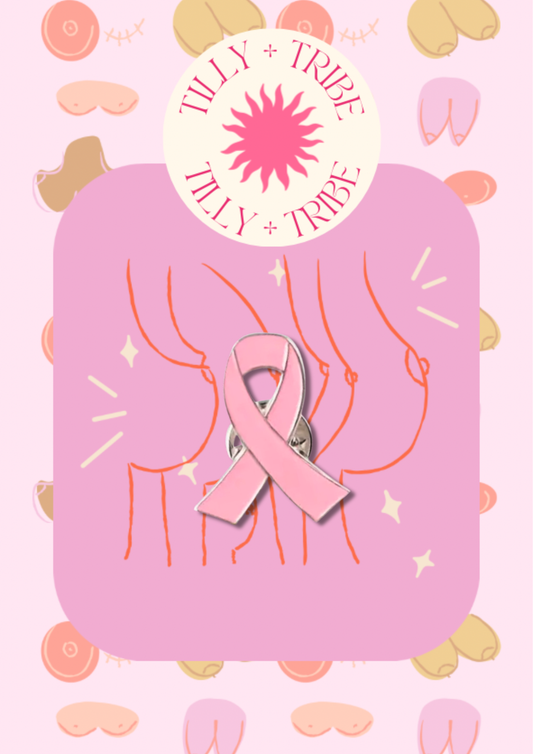 Breast cancer badge