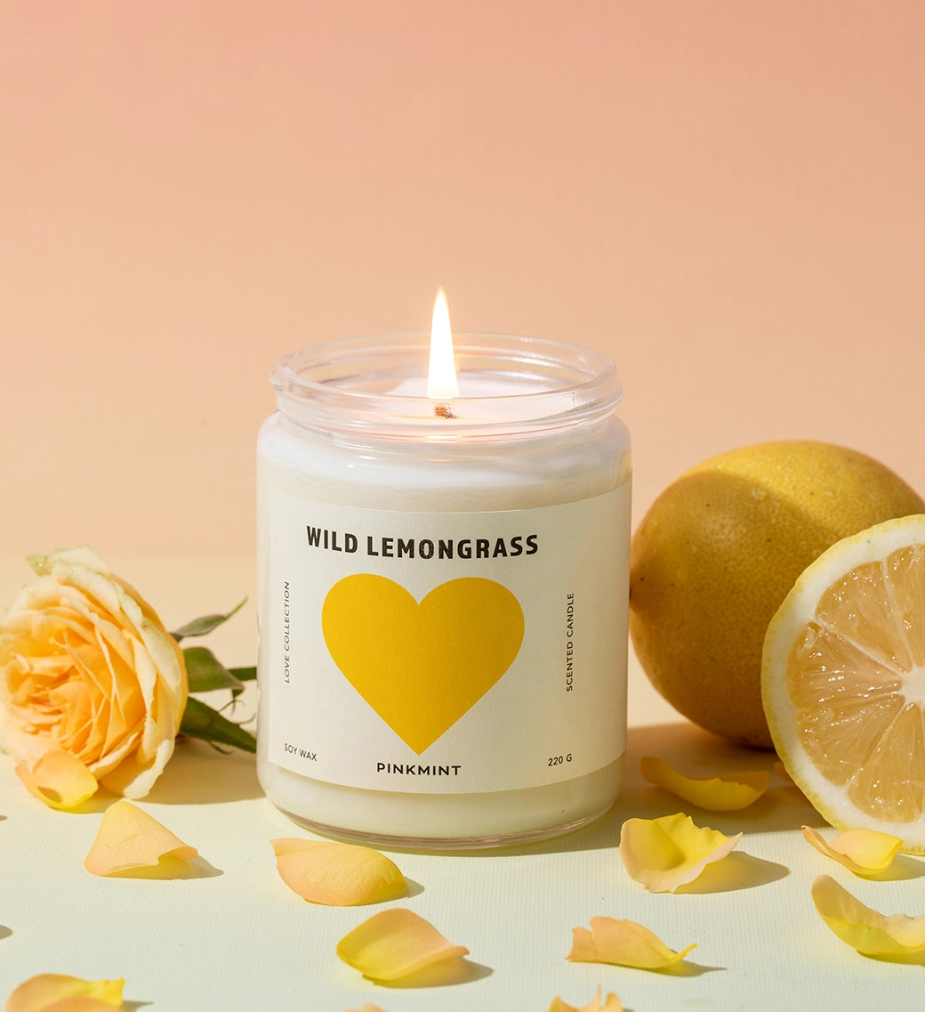 Wild Lemongrass Soy Candle