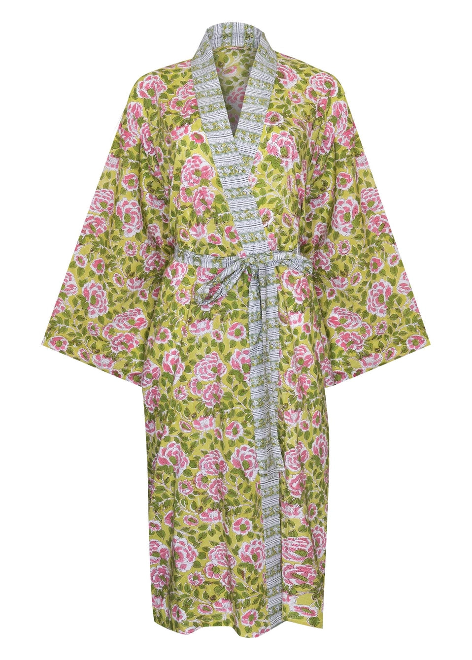 Women's Cotton Kimono Robe - Kimiko