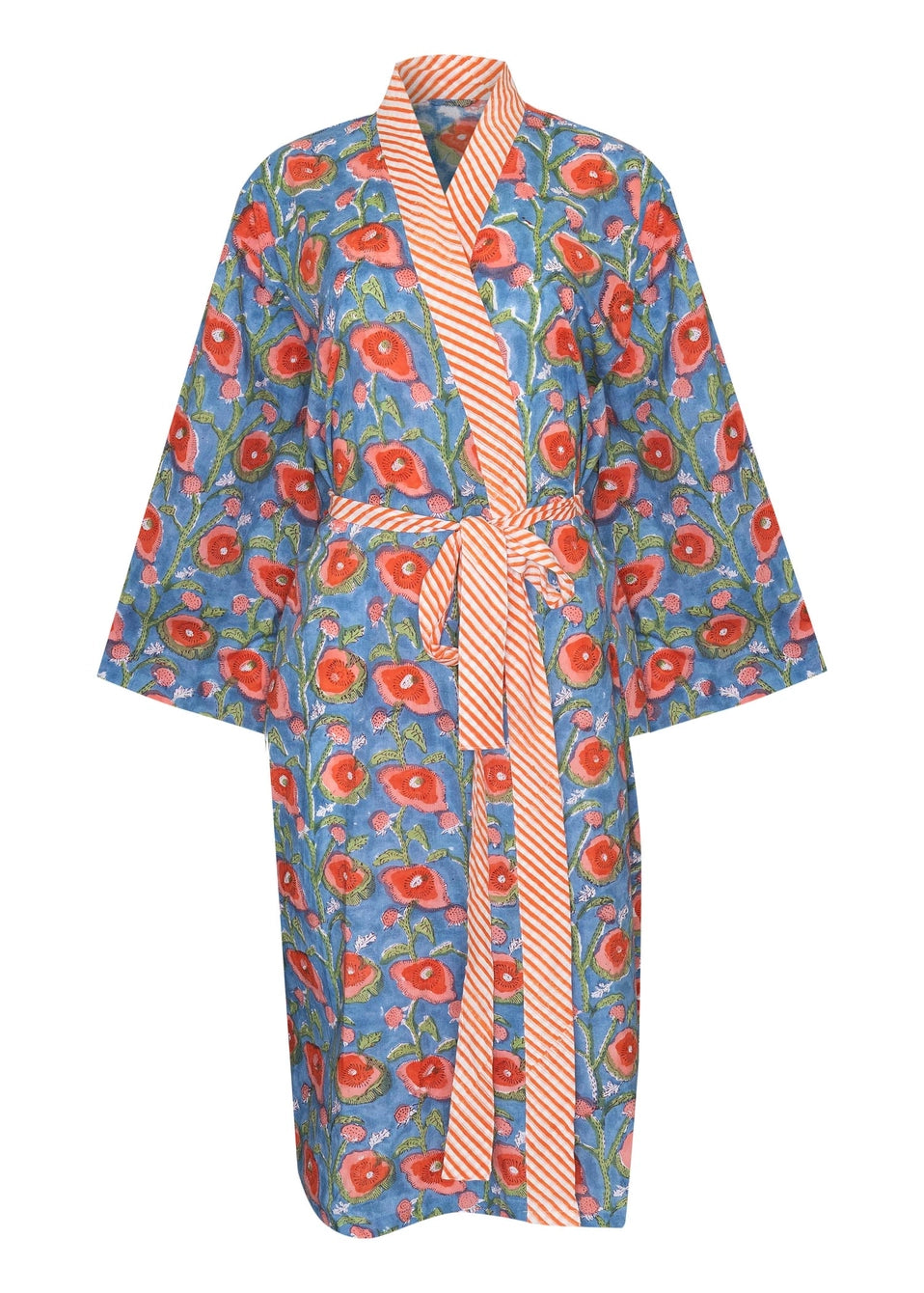 Women's Cotton Kimono Robe - Noa