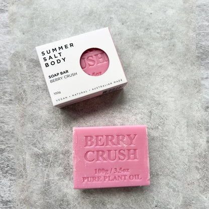 Summer Salt Body - BERRY CRUSH SOAP BAR 100G